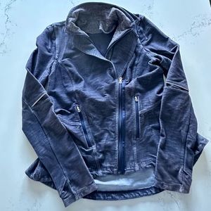 Lululemon Ride On Rock On Zippered Jacket size 12